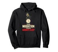 Birding Hello Migration Season Goodbye Sleep Gift Pullover Hoodie