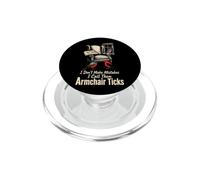 Birding I Don't Make Mistakes I Call Them Armchair Ticks PopSockets PopGrip for MagSafe