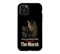 Birding I Enjoy Long Romantic Walks Through The Marsh Case for iPhone 11 Pro