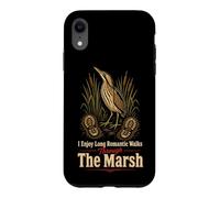Birding I Enjoy Long Romantic Walks Through The Marsh Case for iPhone XR