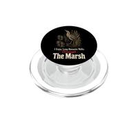 Birding I Enjoy Long Romantic Walks Through The Marsh PopSockets PopGrip for MagSafe