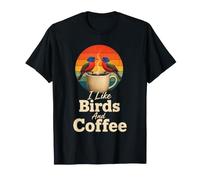 Birding I Like Birds and Coffee Gift T-Shirt