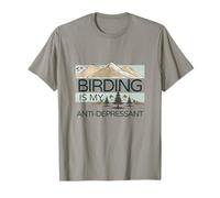 Birding is My Anti-Depressant T-Shirt