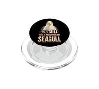 Birding It's A Gull There Is No Such Thing As A Seagull PopSockets PopGrip for MagSafe
