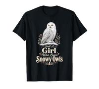 Birding Just A Girl Who Loves Snowy Owls T-Shirt