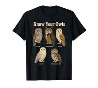 Birding Know Your Owls T-Shirt