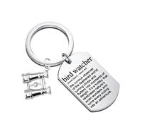 Birding Lover Gift Birder Gift Bird Watcher Definition Keychain for Bird Fan Twitcher Gifts (BirdWatcherBag)