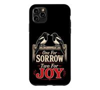 Birding One For Sorrow Two For Joy Magpie Gift Case for iPhone 11 Pro Max