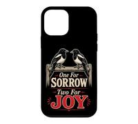 Birding One For Sorrow Two For Joy Magpie Gift Case for iPhone 12 mini