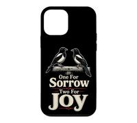 Birding One For Sorrow Two For Joy Magpie Gift Case for iPhone 12 mini