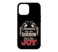 Birding One For Sorrow Two For Joy Magpie Gift Case for iPhone 12 Pro Max