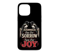 Birding One For Sorrow Two For Joy Magpie Gift Case for iPhone 13 Pro Max