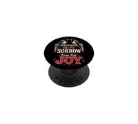 Birding One For Sorrow Two For Joy Magpie Gift PopSockets Adhesive PopGrip