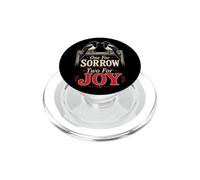 Birding One For Sorrow Two For Joy Magpie Gift PopSockets PopGrip for MagSafe