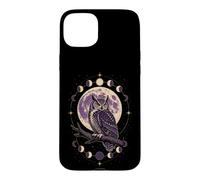 Birding Owl Under The Moon Gift Case for iPhone 15 Plus