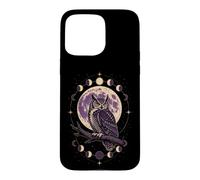 Birding Owl Under The Moon Gift Case for iPhone 15 Pro Max