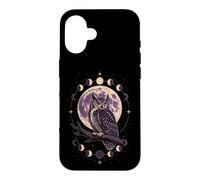 Birding Owl Under The Moon Gift Case for iPhone 16
