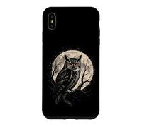 Birding Owl Under The Moon Gift Case for iPhone XS Max