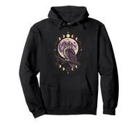 Birding Owl Under The Moon Gift Pullover Hoodie