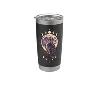 Birding Owl Under The Moon Gift Stainless Steel Insulated Tumbler
