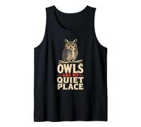 Birding Owls are My Quiet Place Tank Top