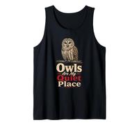 Birding Owls are My Quiet Place Tank Top
