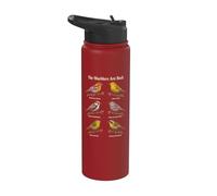 Birding The Warblers are Back Spring Migration Gift Stainless Steel Insulated Water Bottle