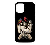 Birding The Winter Bird Count Volunteer Case for iPhone 12/12 Pro