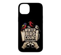 Birding The Winter Bird Count Volunteer Case for iPhone 14 Plus
