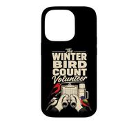 Birding The Winter Bird Count Volunteer Case for iPhone 14 Pro