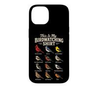 Birding This Is My Birdwatching Species Chart Case for iPhone 14