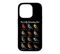 Birding This Is My Birdwatching Species Chart Case for iPhone 14 Pro