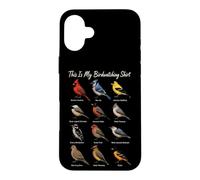 Birding This Is My Birdwatching Species Chart Case for iPhone 16 Plus