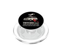 Birding Twitcher A Birder Who Will Cross Three States PopSockets PopGrip for MagSafe