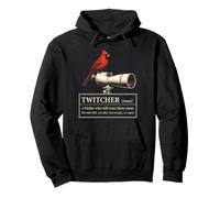Birding Twitcher A Birder Who Will Cross Three States Pullover Hoodie