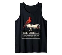 Birding Twitcher A Birder Who Will Cross Three States Tank Top