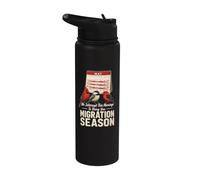 Birding We Interrupt This Marriage to Bring You Migration Stainless Steel Insulated Water Bottle