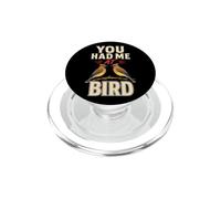 Birding You Had Me At Bird Cedar Waxwing Gift PopSockets PopGrip for MagSafe