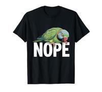 Birdkeeper Birdkeeper Nope Indian Ringneck Parakeet T-Shirt