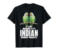Birdkeeper Parrot Lover Hoarding Indian Ringneck Parakeet T-Shirt