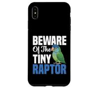 Birdkeeping Lover Bird Owner Beware Blue Crowned Conure Case for iPhone XS Max