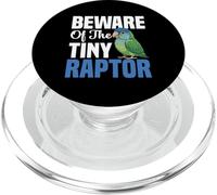 Birdkeeping Lover Bird Owner Beware Blue Crowned Conure PopSockets PopGrip for MagSafe