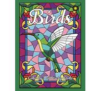 Birds Color By Numbers for Adults: activity coloring book for adults relaxation and stress relief