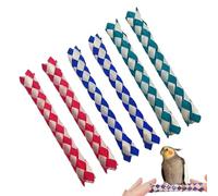 Birds Feed Toy - Assorted Finger Puzzle Tube, Chinese Finger Trap Game | Colorful Party Favor Carnival Entertainment Items, Classic Birthday Celebration Puzzle Toy for Kids Friends Cla