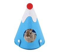Birds Felt Bed and Small Animal Cage Nest, Comfy Washable Hammock and Hideaway for Chinchillas, Hamsters, and Parrots, Stylish Felt Nest Cave, Ideal Cozy Bed for Small Animals like Birds and Hamsters.