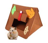 Birds Felt Bed and Small Animal Cage Nest, Comfy Washable Hammock and Hideaway for Chinchillas, Hamsters, and Parrots, Stylish Felt Nest Cave, Ideal Cozy Bed for Small Animals like Birds and Hamsters.