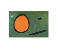 Bird's Flight in Moonlight By Joan Miro Painting Art Posters Artworks Canvas Room Aesthetic Wall Art Prints Decor Framed-unframed 20x30inch(50x75cm)