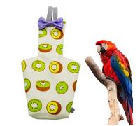 Bird's Flight Suit Bird -Escape Washing -Carpet Wicking - Elastic Cord Design Pad for Medium Size Parrots, Cockatiels, Parakeets