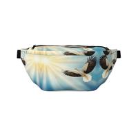 Birds Flying in the Sunshine Waist Bag