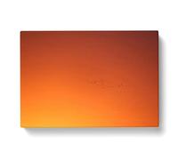 Birds In Flight During An Orange Sunrise Modern Art Canvas Wall Art Print Ready to Hang, Framed Picture for Living Room Bedroom Home Office Décor, 50x35 cm (20x14 Inch)